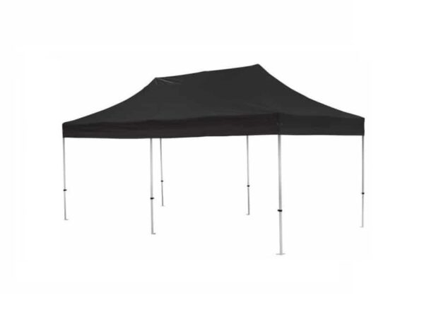 Tente Canopy 3x6m noire