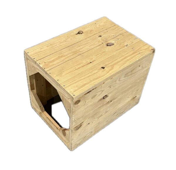 Cache chauffage en bois