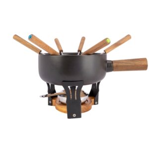 Caquelon à fondue au fromage pour 6 personnes