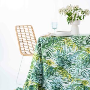 Nappe 2,80m x 3,10m Palmiers - Coton imprimé