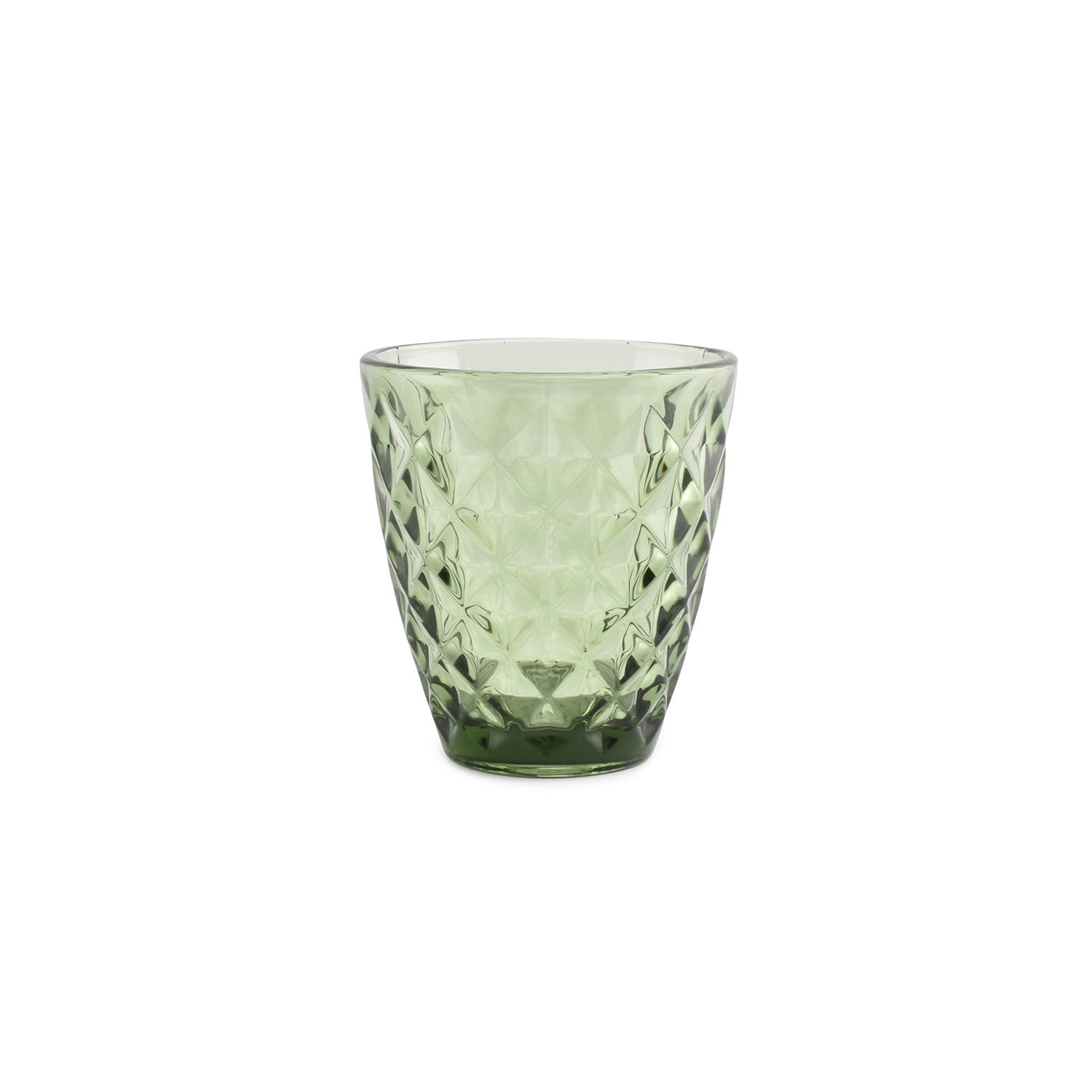 gobelet-eau-vert-prisma Verre gobelet à eau 22cl - Prisma
